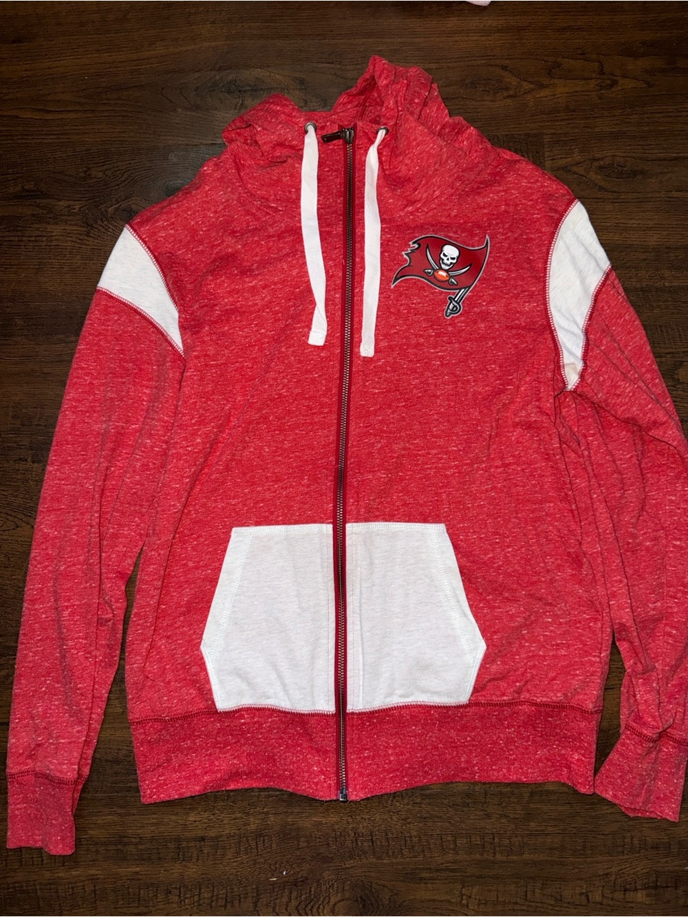 Nike Tampa Bay Buccaneer's Monaco Lightweight Full-Zip Hoodie